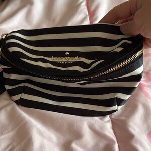 Kate Spade Black and White belt bag